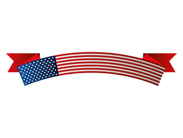 Emblema degli Stati Uniti d'America — Vettoriale Stock