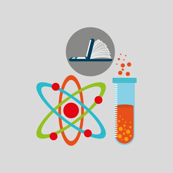 化学教育のオンライン学習 — ストックベクタ