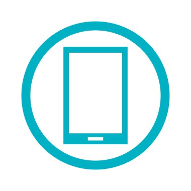 Smartphone aygıtı izole simgesi