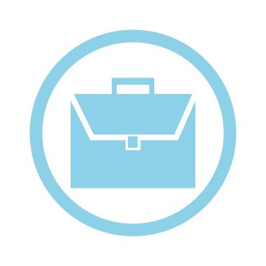 Portföy iş izole simgesi