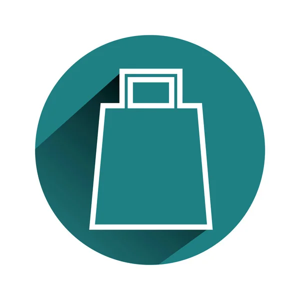 Shopping bag paper icon — Stock Vector