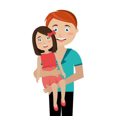 mutlu aile üyesi karakter