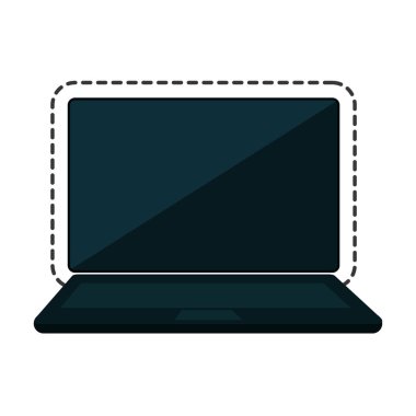 dizüstü bilgisayar izole kutsal kişilerin resmi