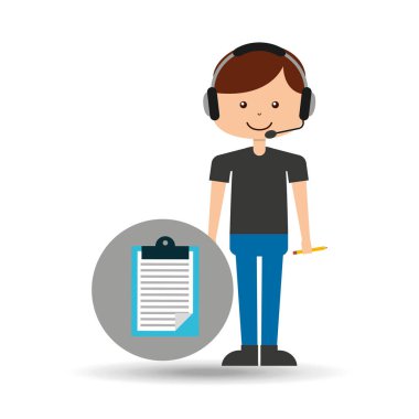 adam operatör yardım hizmeti Pano