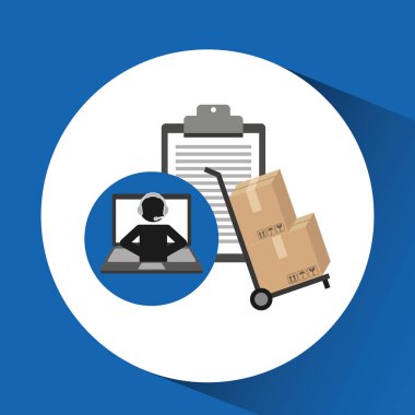 teslim çağrı merkezi operatörü online Pano ve el kamyon kutusu