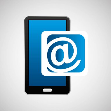 hareket eden telefon simgesi posta sosyal medya
