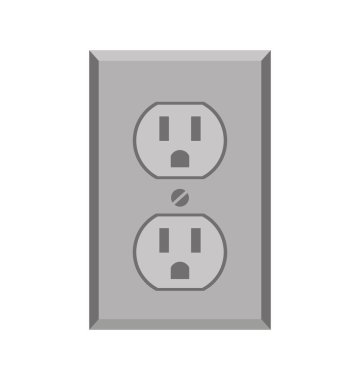 soket enerji izole simgesi