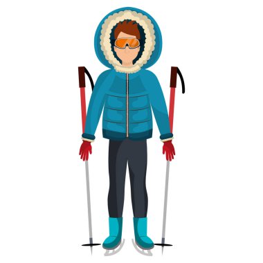 kayakçı avatar ekipman ile