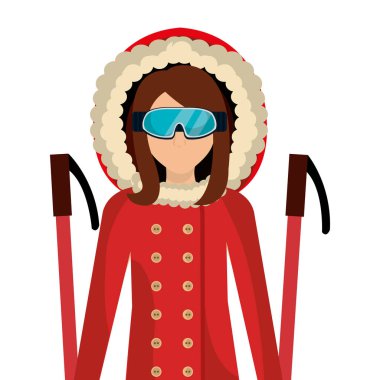 kayakçı avatar ekipman ile