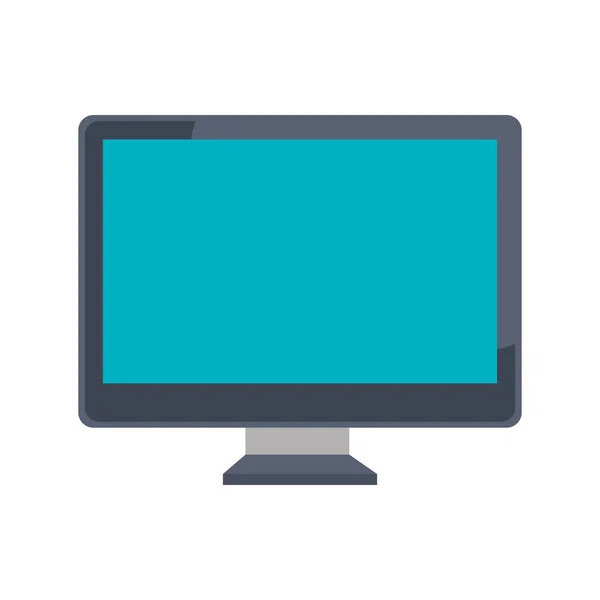 Icona del computer desktop — Vettoriale Stock