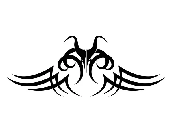 Tribal etnische tatto pictogram — Stockvector