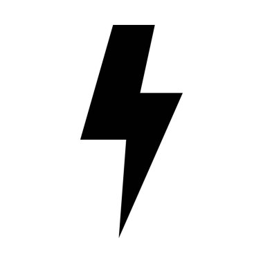 Ray enerji izole simgesi