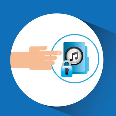 yandan basın klasör dosya müzik güvenliği