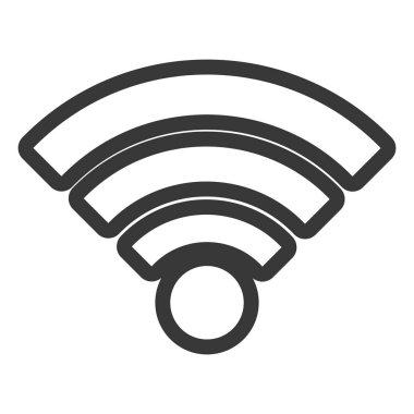 WiFi bağlantı izole simgesi