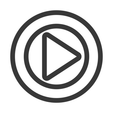 düğme siluet izole simgesi oynamak