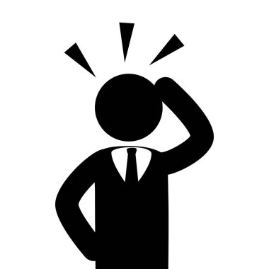 işadamı karakter avatar simge