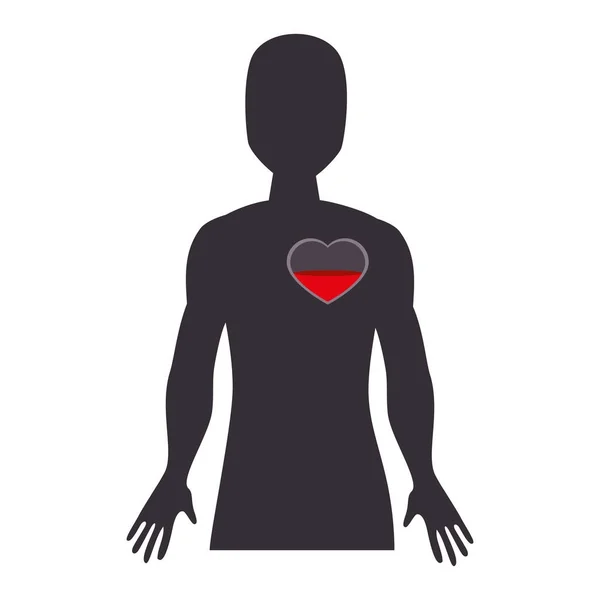 Донорство крові ізольована іконка — стоковий вектор