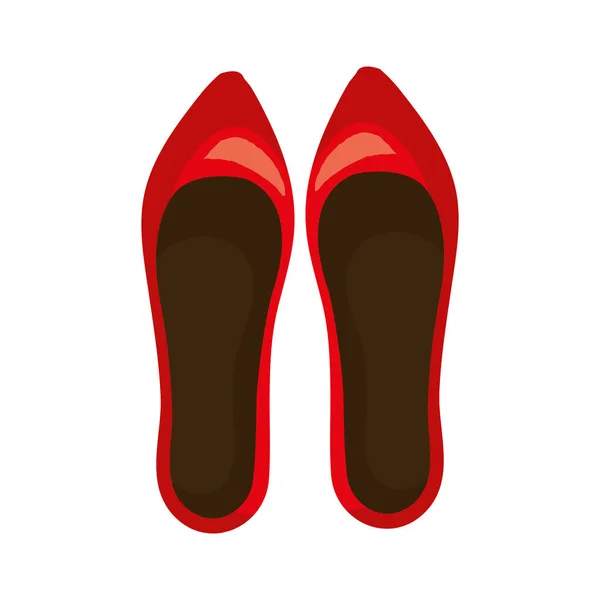 Icône de chaussures de mode mignonne — Image vectorielle