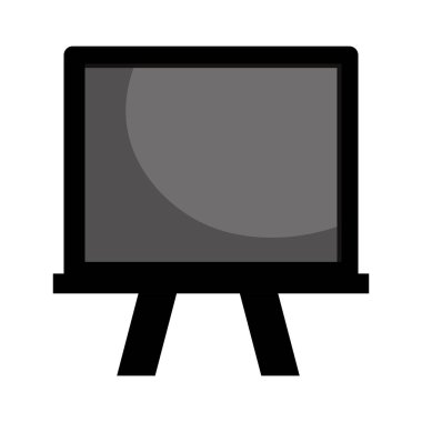 Blackboard okul izole simgesi