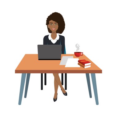 çalışma alanı'nda oturan iş kişi