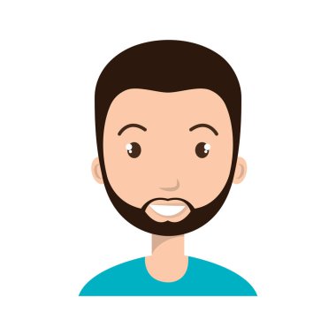 genç adam öğretmen karakter