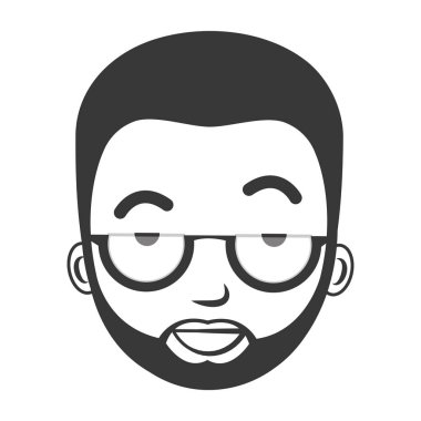 genç adam öğretmen karakter