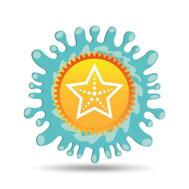 deniz deniz yıldızı yaz tatil sun etiket sıçramalarına