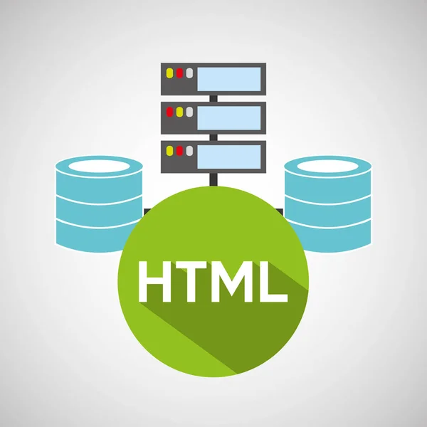 Html 语言数据基本存储 — 图库矢量图片