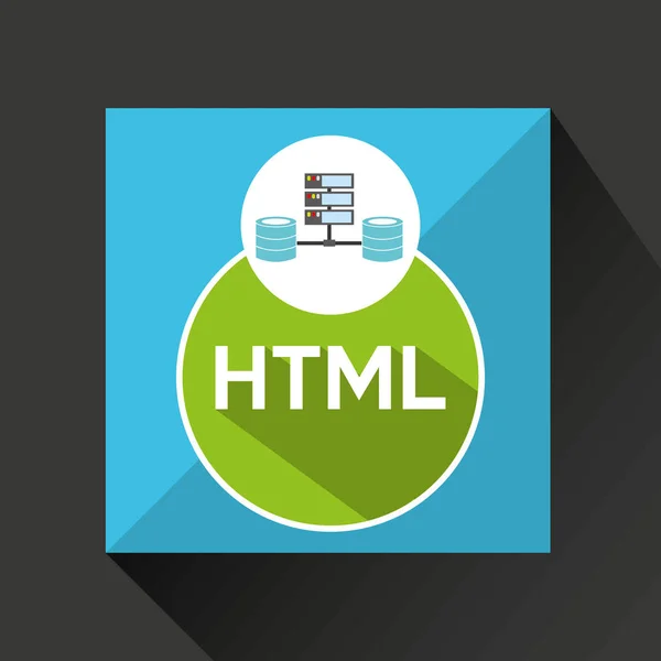 Html 语言数据基本存储 — 图库矢量图片