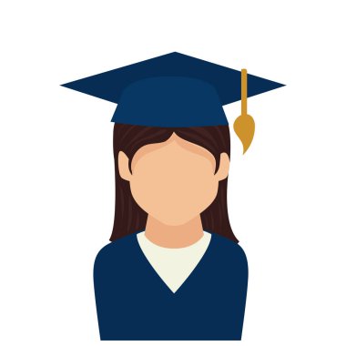 Öğrenci mezuniyet Tekdüzen simgesi