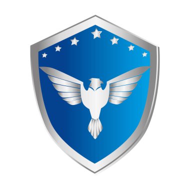 kanatları amblemi izole simgesi