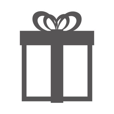 hediye hediye izole simgesi