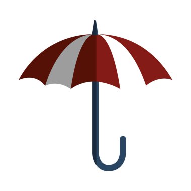 şemsiye öğesi izole simgesi