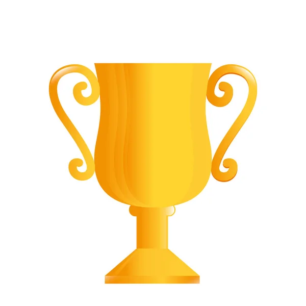 Trophy cup award icon — Stock Vector