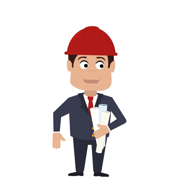 Reparador carácter icono de trabajo — Vector de stock