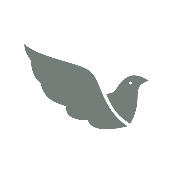 Емблема крил ізольована іконка — стоковий вектор