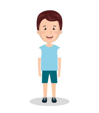 sevimli çocuk karakter simgesi