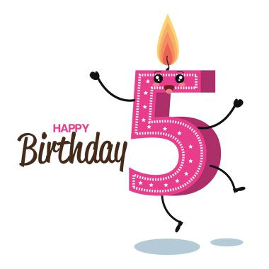 iyi ki doğdun mum numara karakter