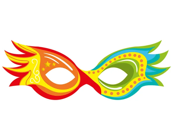 Εικονίδιο γιορτή Καρναβάλι μάσκα — Διανυσματικό Αρχείο