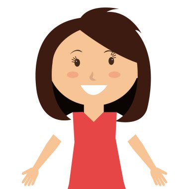 Küçük ve şirin çocuk gülümseyen