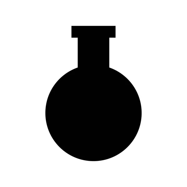 Prueba de tubo icono aislado — Archivo Imágenes Vectoriales