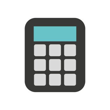 hesap makinesi matematik izole simgesi