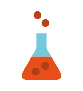 tüp testi izole simgesi