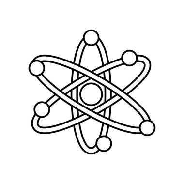 molekül yapısı izole simgesi