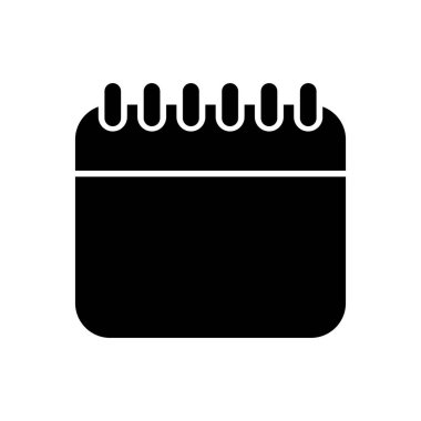 Takvim hatırlatma izole simgesini