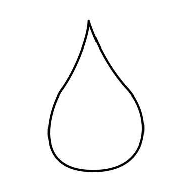 kan damla izole simgesi