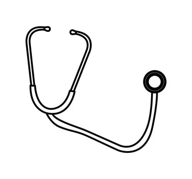 stetoskop tıbbi cihaz simgesi