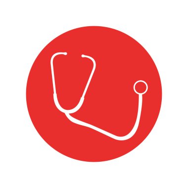 stetoskop tıbbi cihaz simgesi