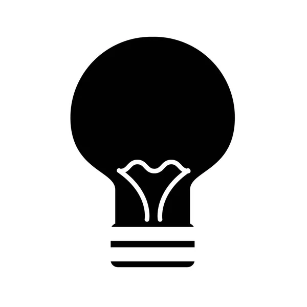 Lamp licht platte pictogram — Stockvector