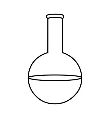 tüp testi izole simgesi